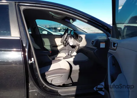 2017 Hyundai Ioniq Hybrid Sel из США, поврежденный, VIN KMHC75LC4HU024667